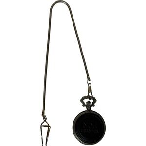 Advance Antique Silver Tone No.1 Grandpa Pocket Watch‎ With Chain